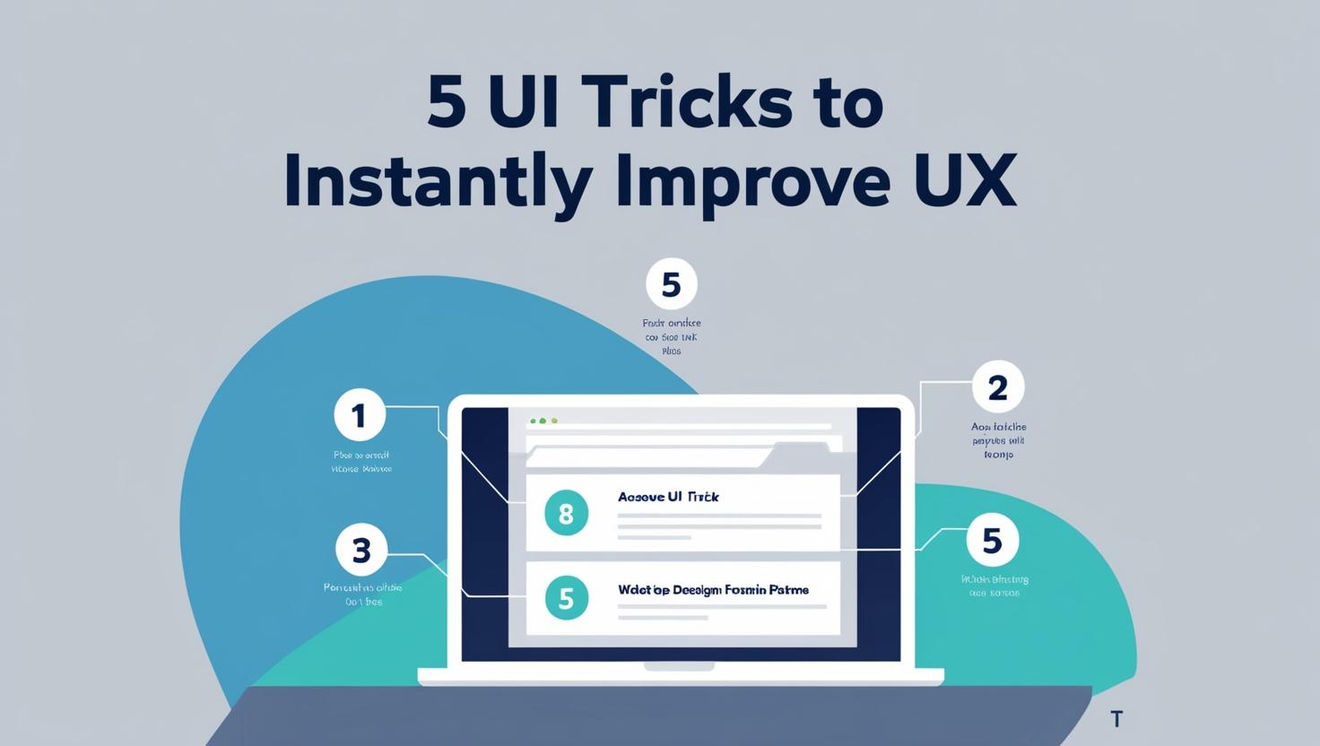 5 UI Tricks to Instantly Improve UX